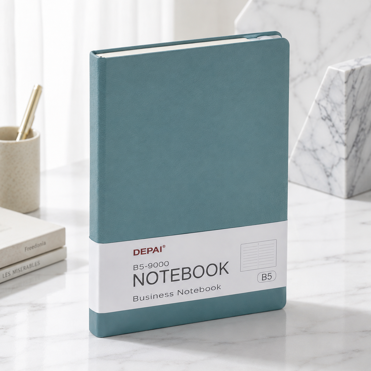 BY MOQA Dark Teal Depai Business Notebook