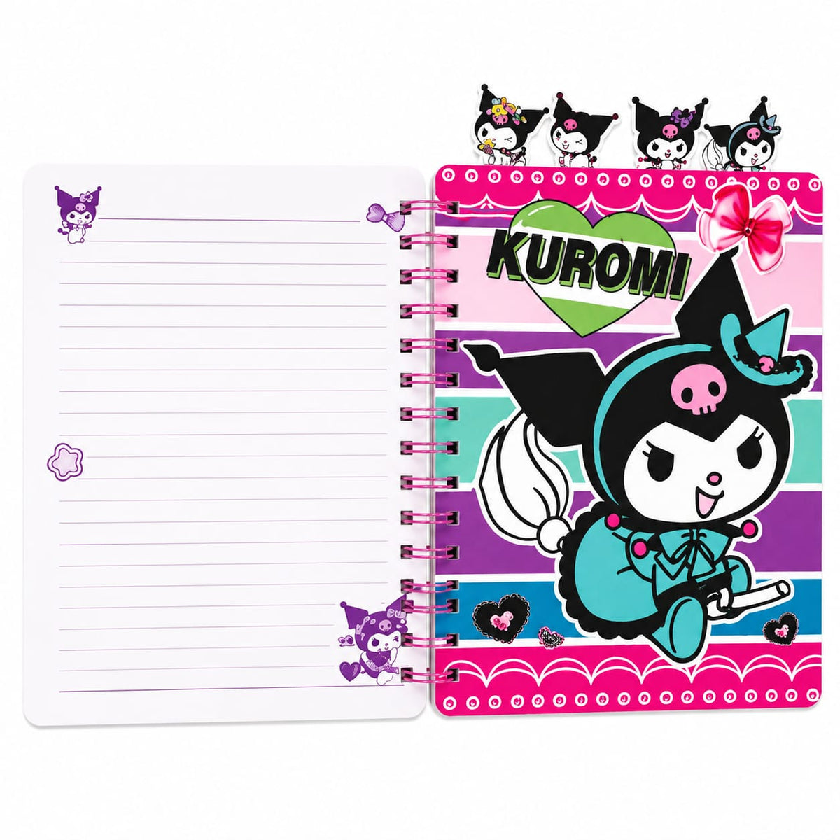 BY MOQA Kuromi Lavender 3D Diary