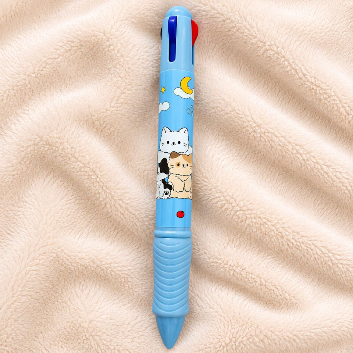 BY MOQA Rainbow Twist 5-Color Jumbo Pen